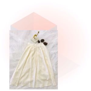 Zenobia Cream Skirt